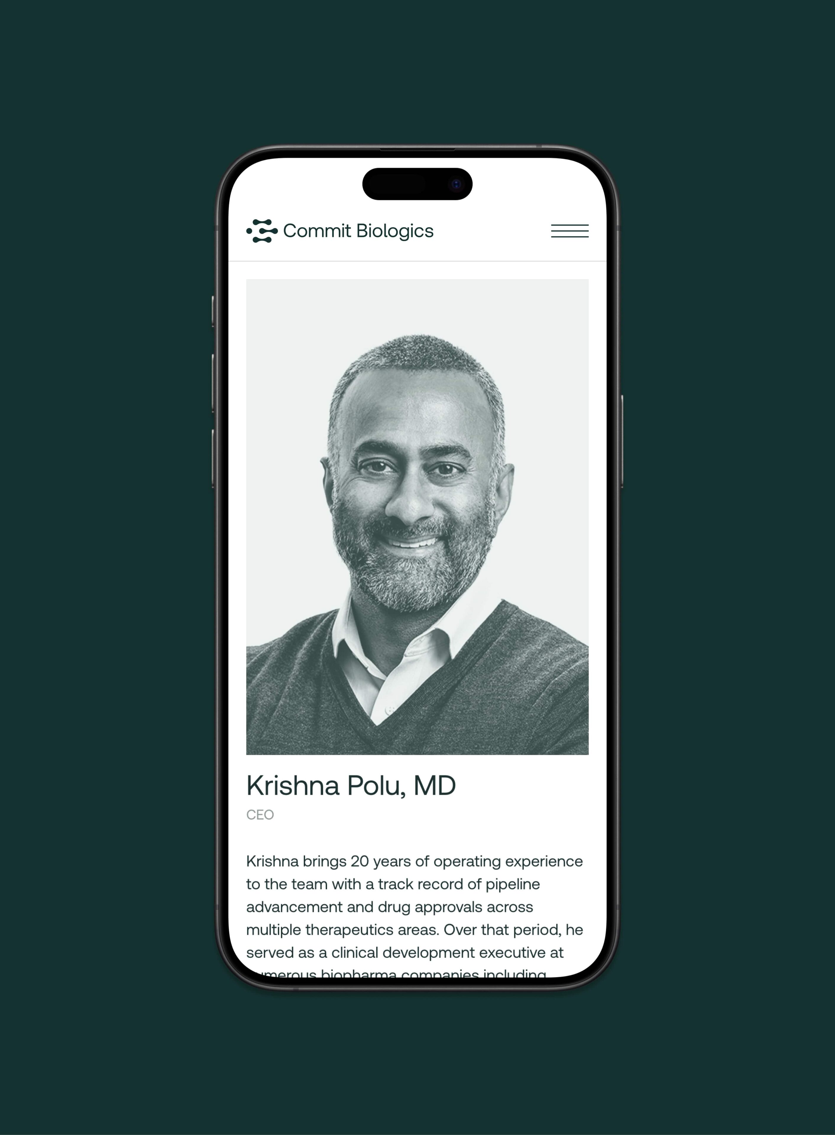 Commit Biologics — J–BM